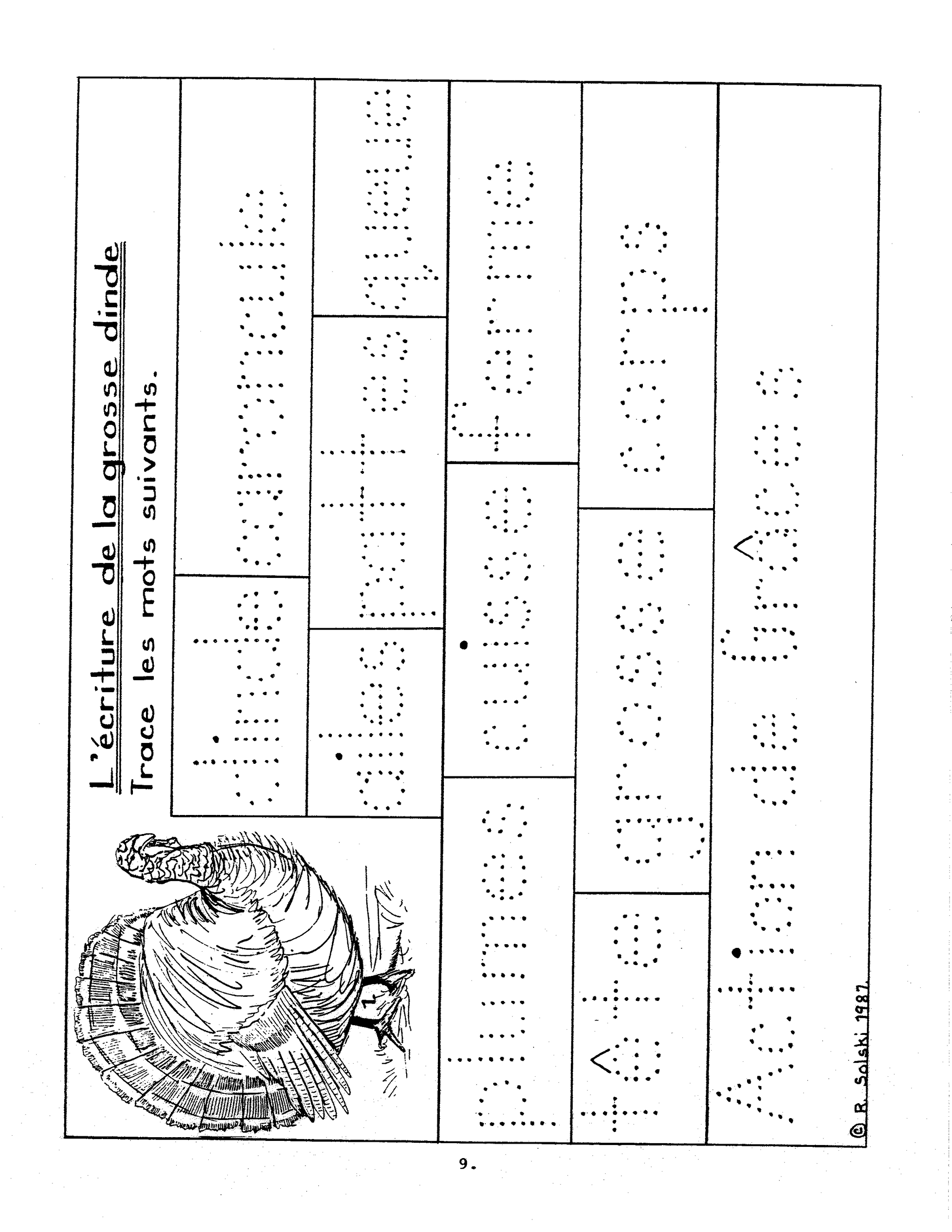 C'est le temps des récoltes! 1e à 2e année