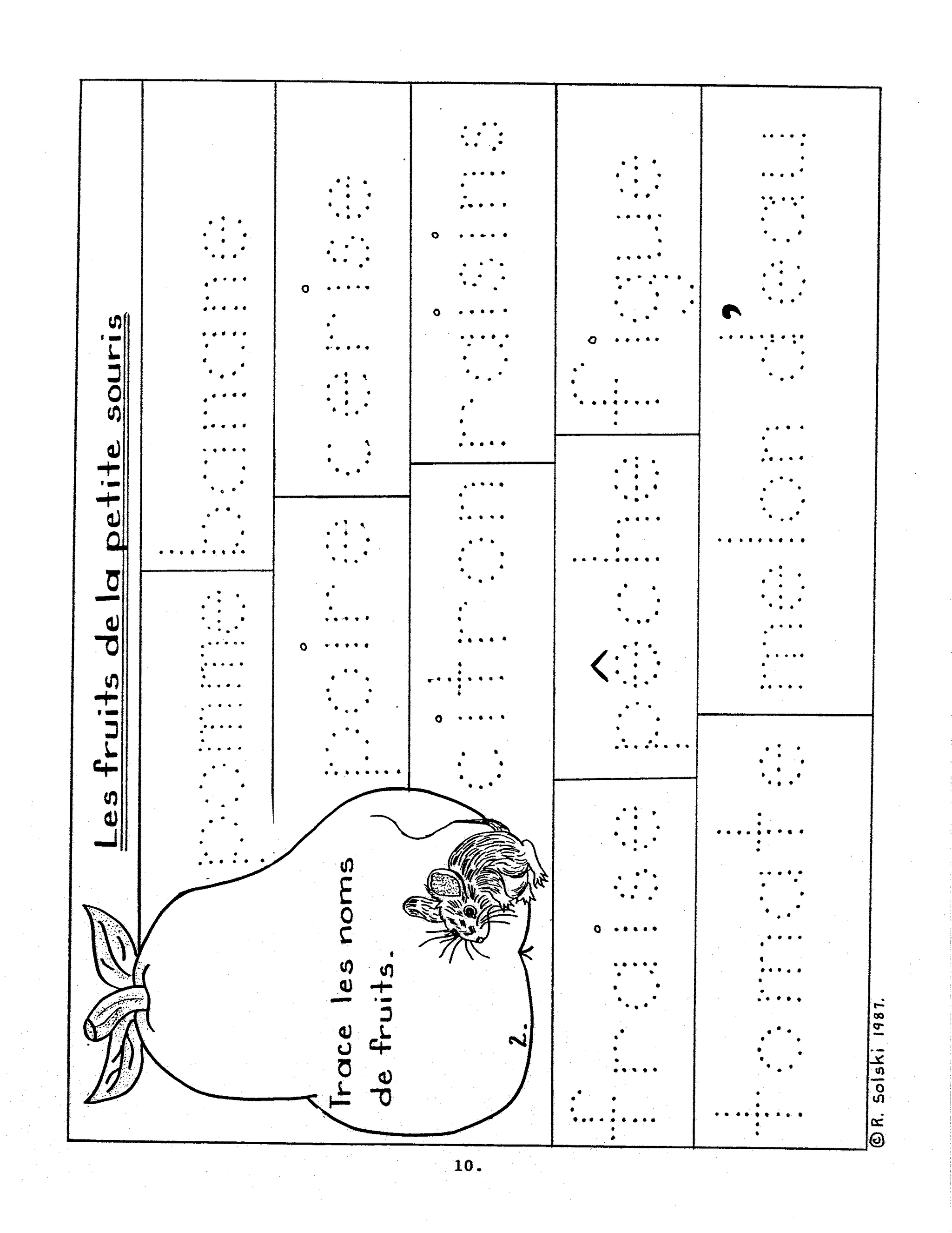 C'est le temps des récoltes! 1e à 2e année