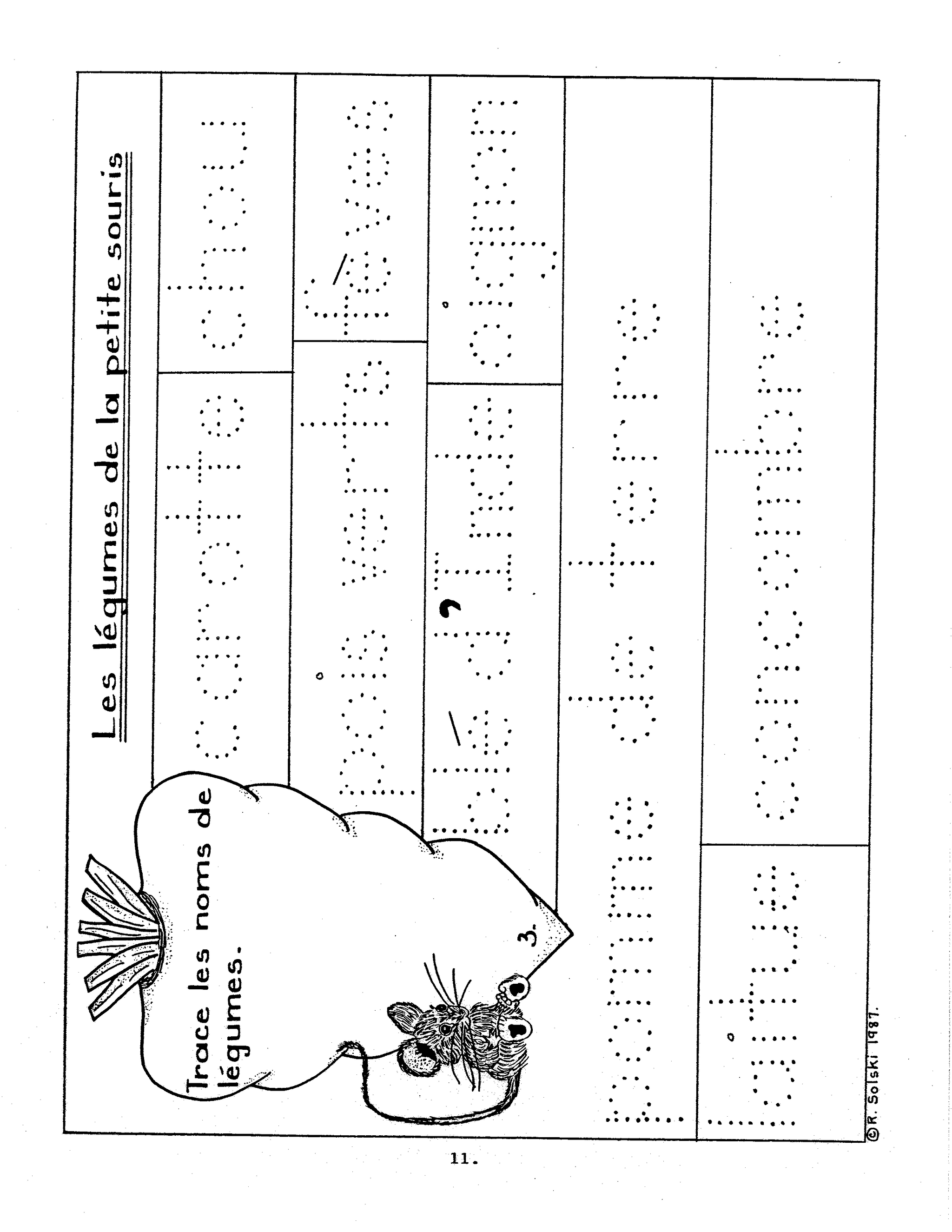 C'est le temps des récoltes! 1e à 2e année