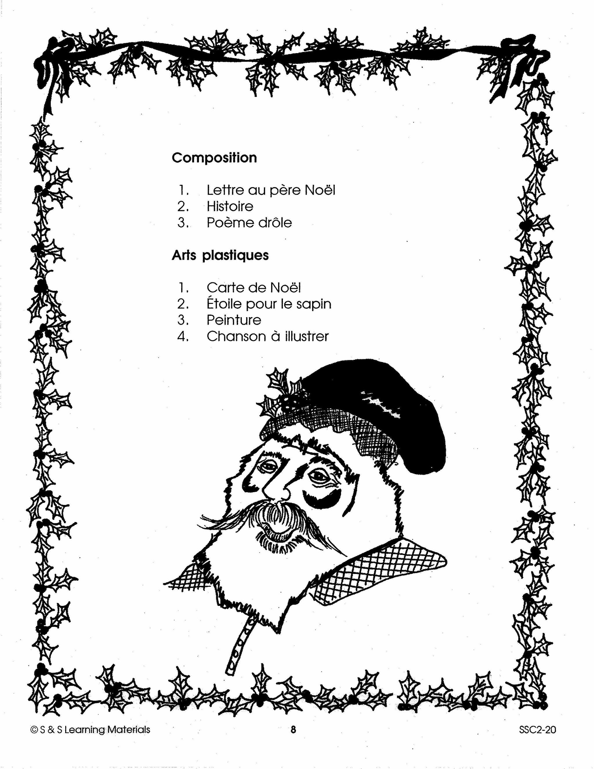 Les Noëls d'autrefois 4e à 7e année