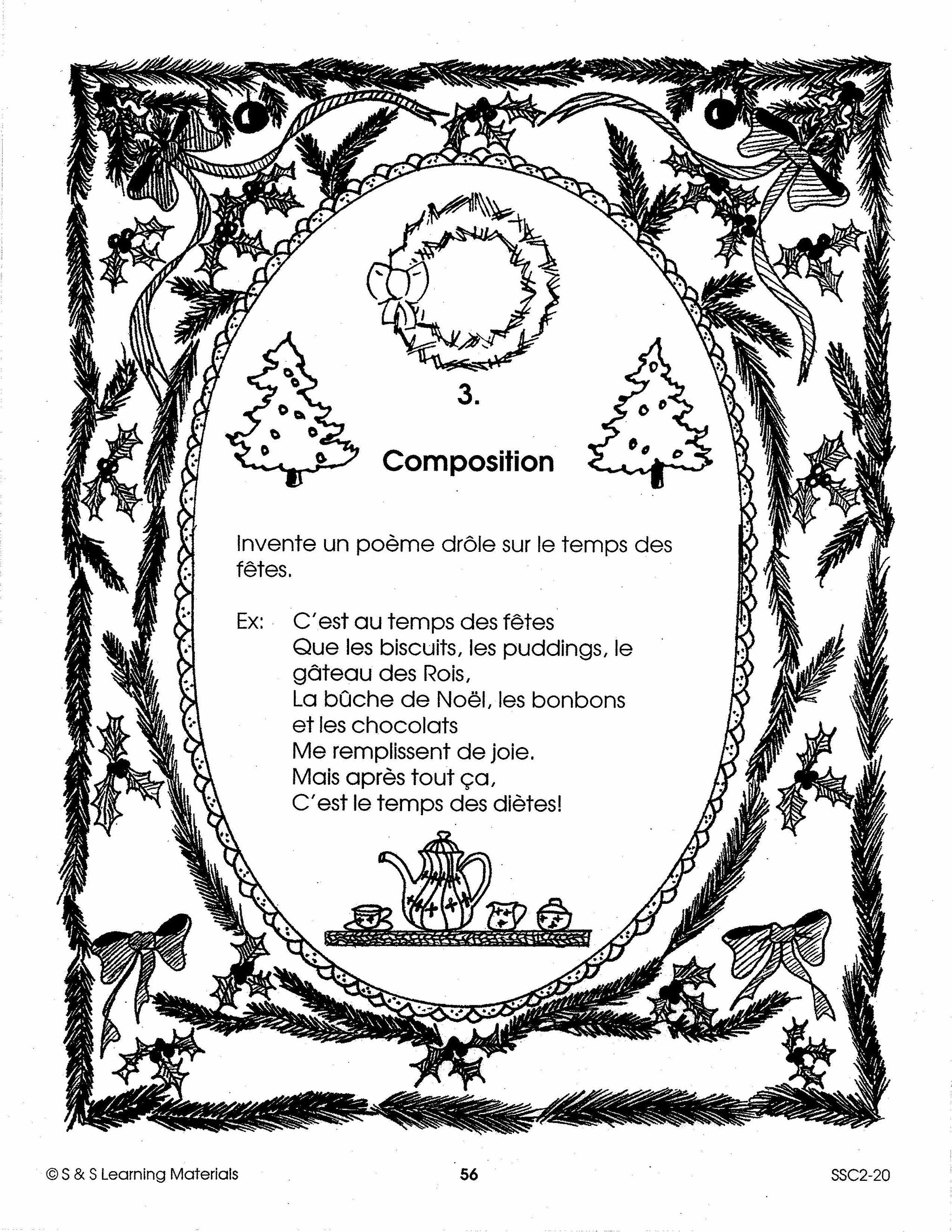 Les Noëls d'autrefois 4e à 7e année