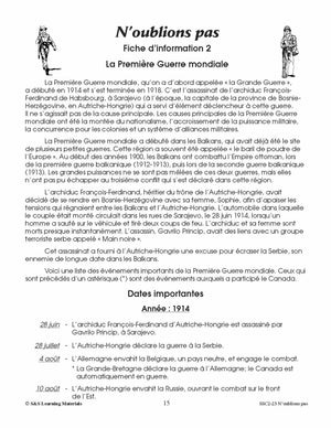 N'oublions pas 4e à 6e année