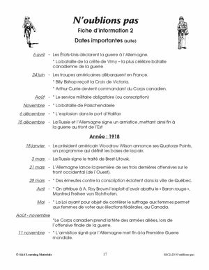 N'oublions pas 4e à 6e année