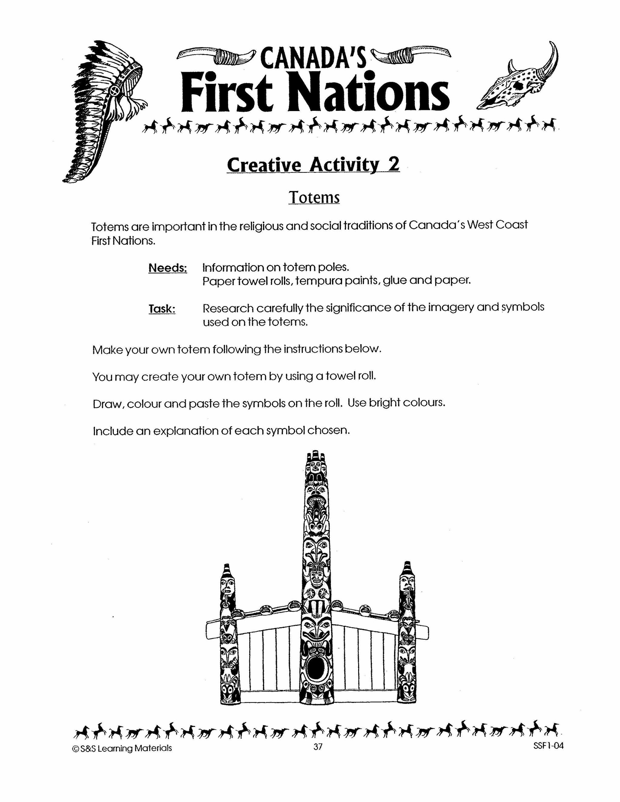 Canada's First Nations Grades 7-8