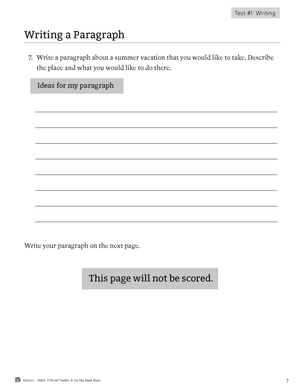 Ontario Grade 3 Language Test Prep Guide