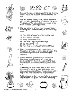 The Toy Shelf Grades Prek-K