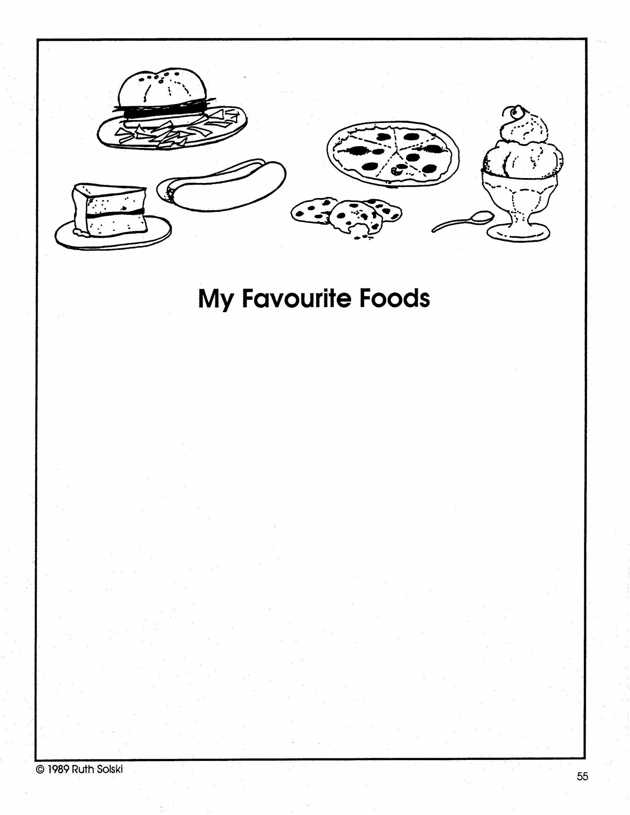 All About Me Grade 1