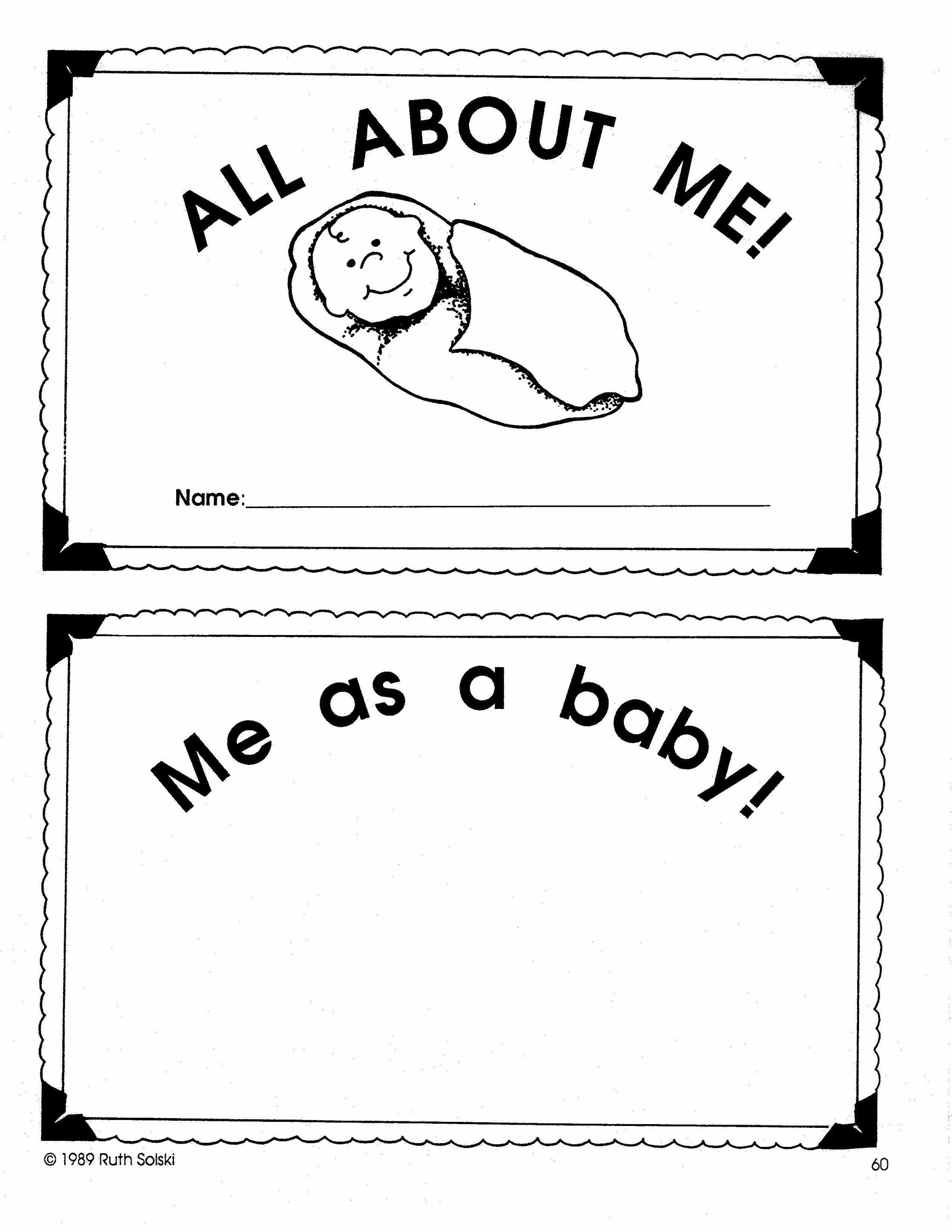 All About Me Grade 1