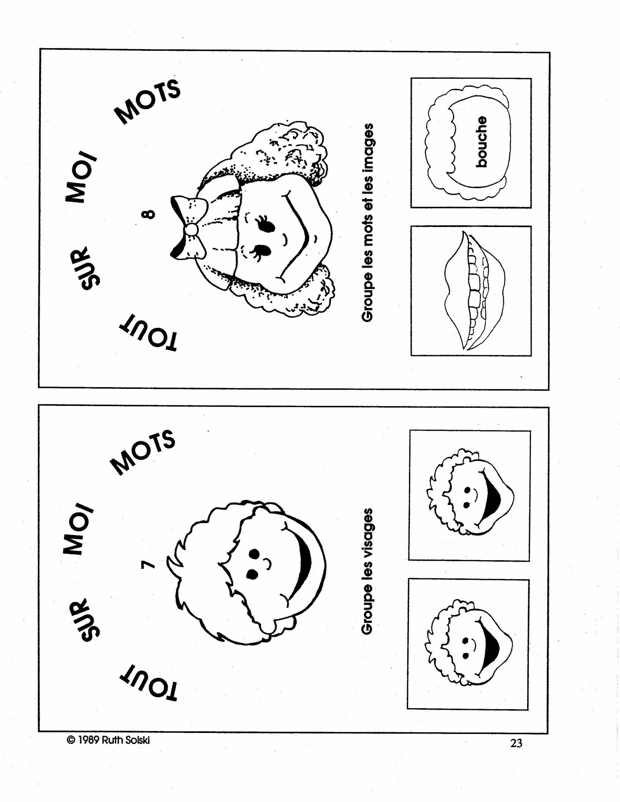 Tout sur moi! 1e année