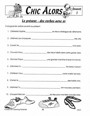 Chic alors! 7e à 8e année