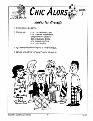 Chic alors! 7e à 8e année