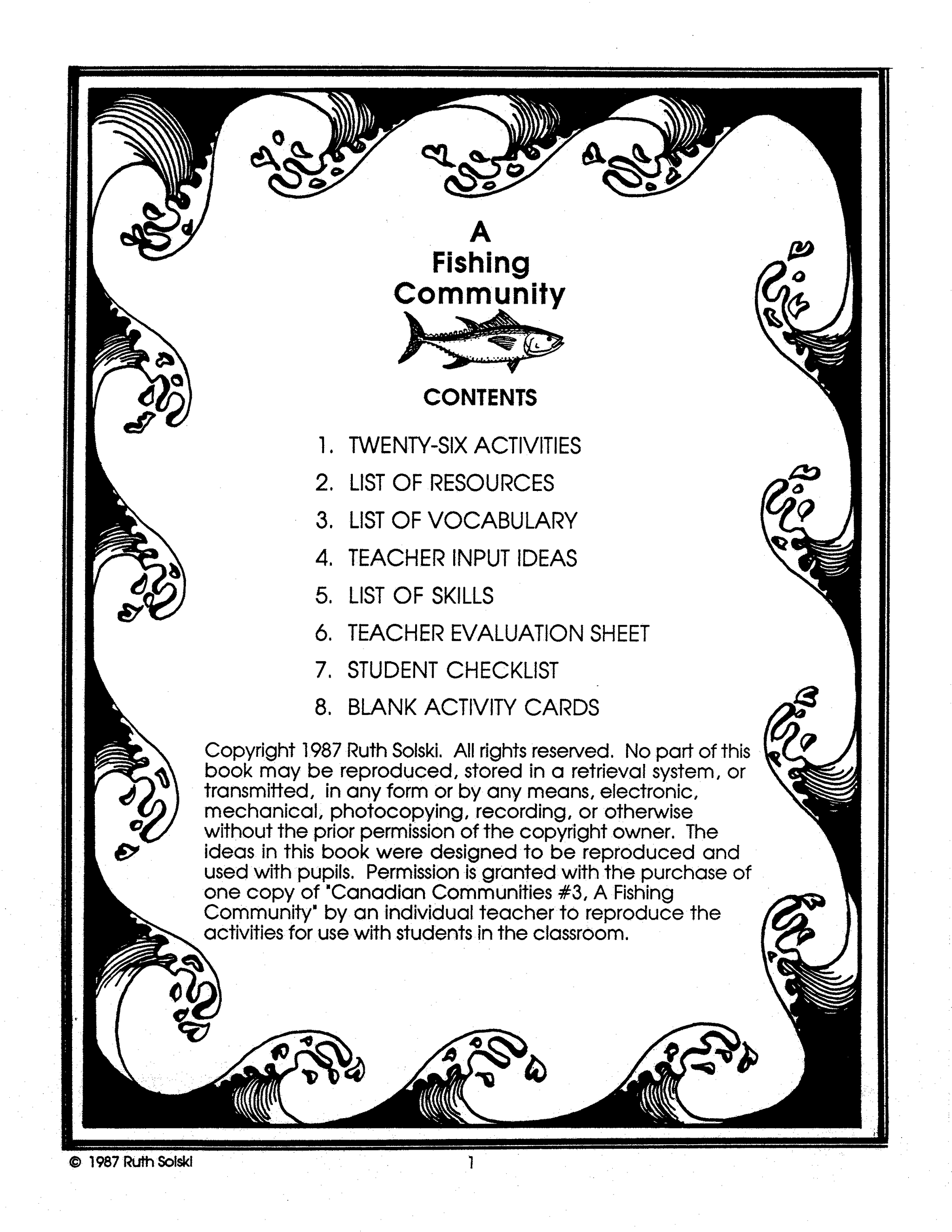 Fishing Community Gr. 3-4