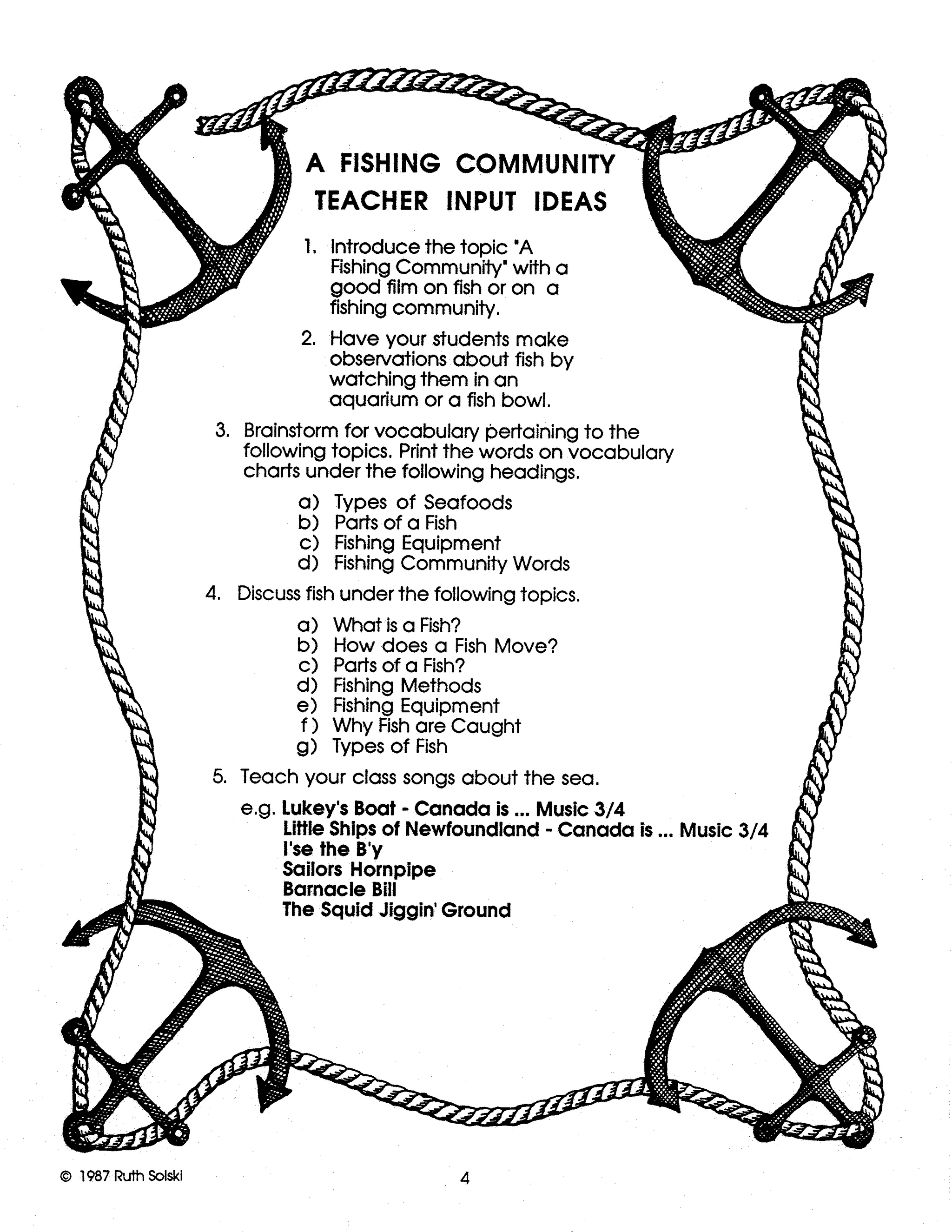 Fishing Community Gr. 3-4