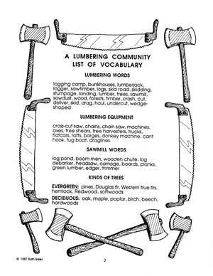 A Lumbering Community Grades 3-4