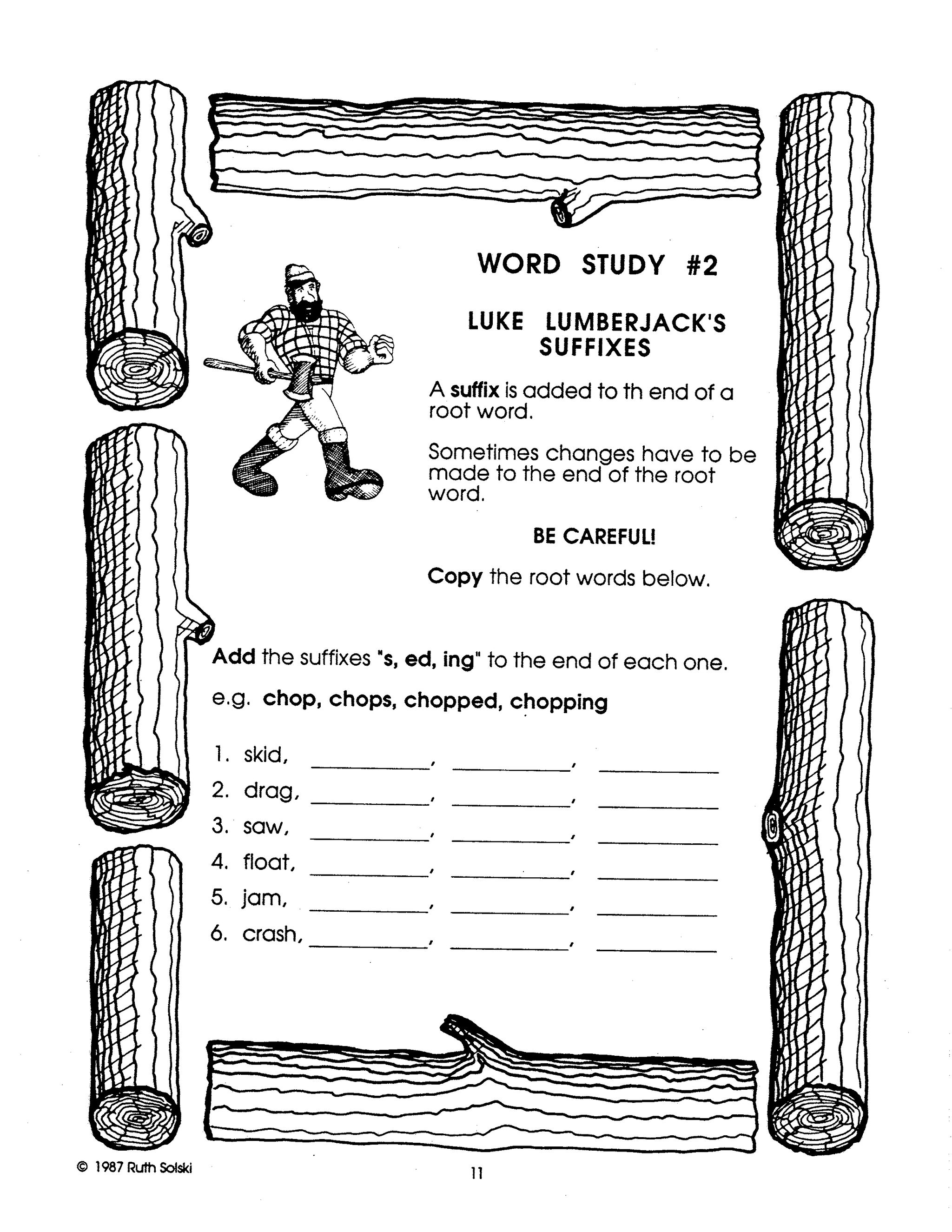 A Lumbering Community Grades 3-4
