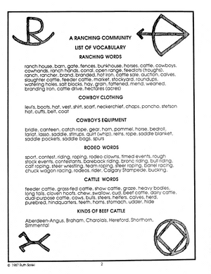 A Ranching Community Grades 3-4 book