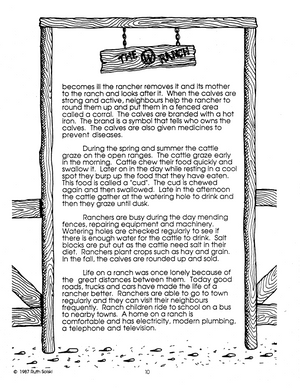 A Ranching Community Grades 3-4 book