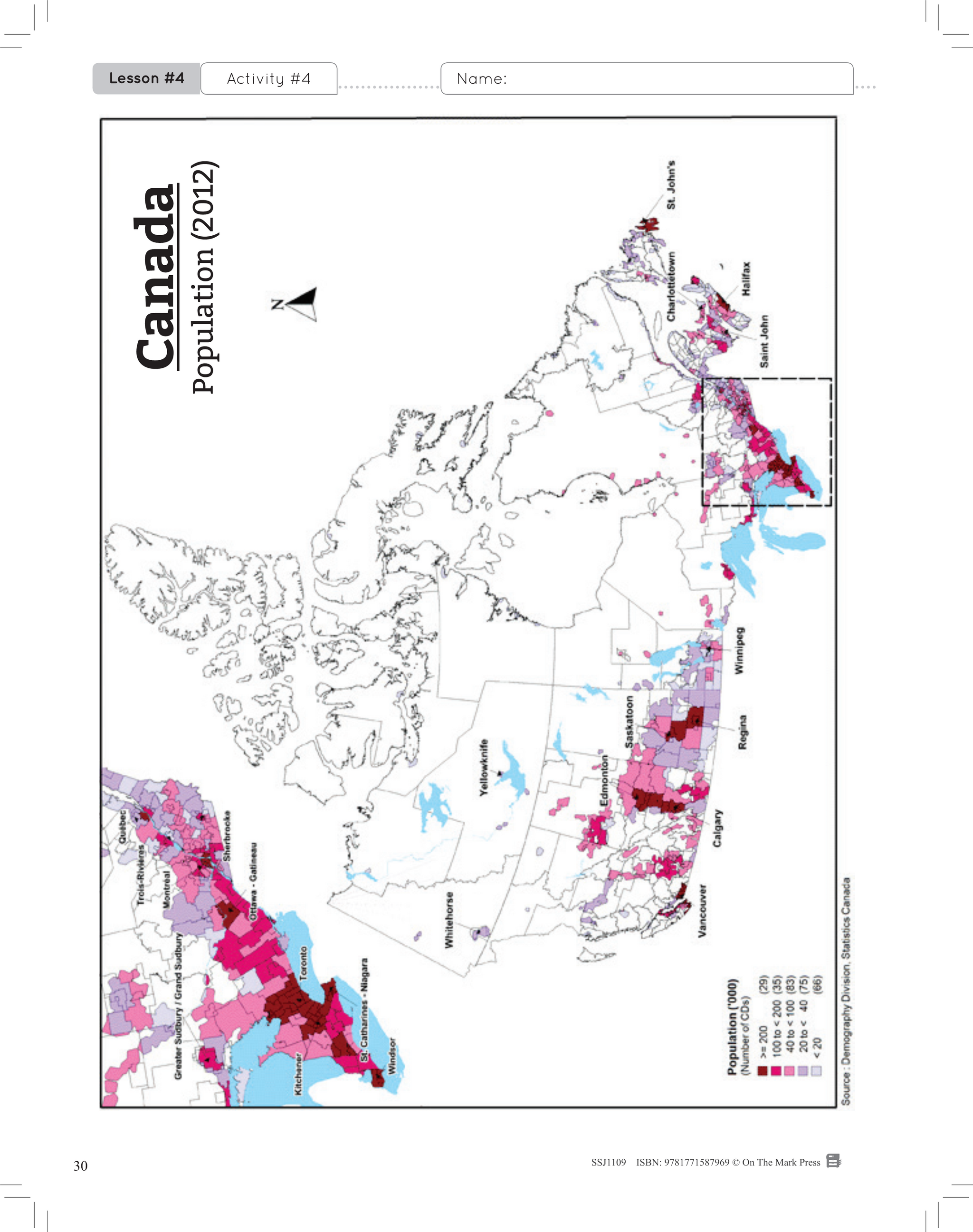 Political & Physical Regions of Canada Grade 4 Ontario Social Studies