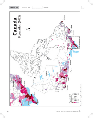 Political & Physical Regions of Canada Grade 4 Ontario Social Studies