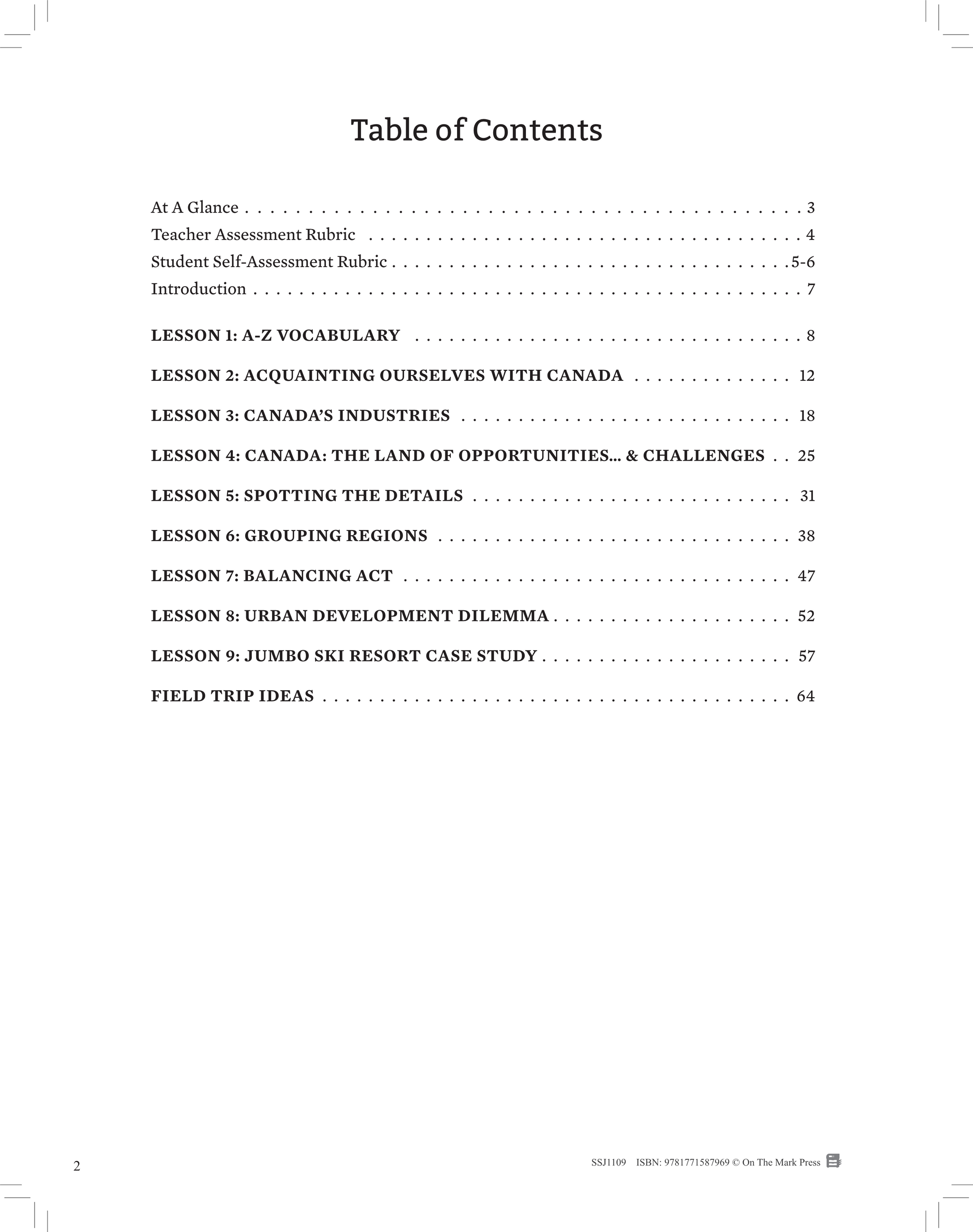 Political & Physical Regions of Canada Grade 4 Ontario Social Studies