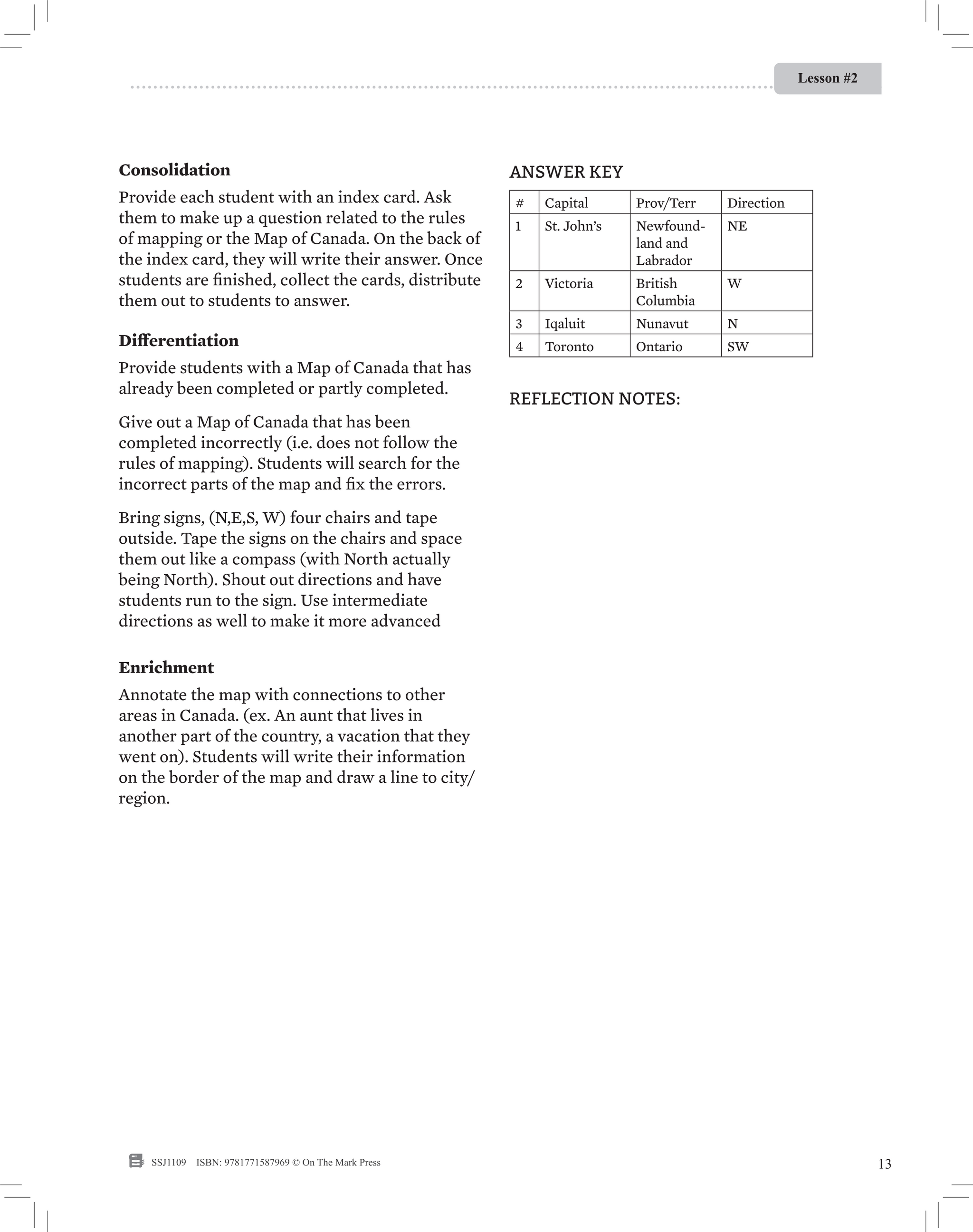 Political & Physical Regions of Canada Grade 4 Ontario Social Studies