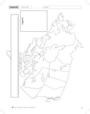 Political & Physical Regions of Canada Grade 4 Ontario Social Studies