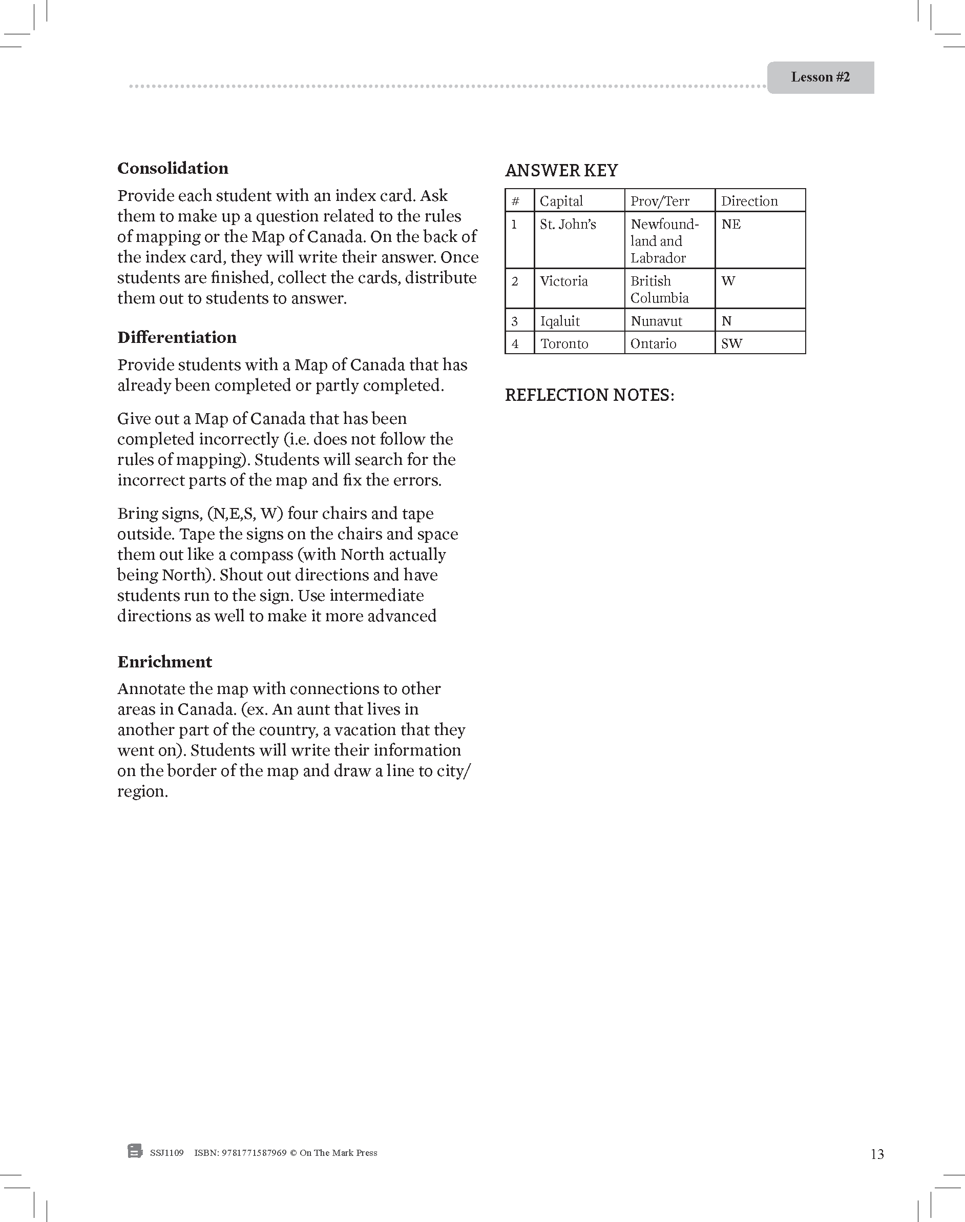 Political & Physical Regions of Canada Grade 4 Ontario Social Studies