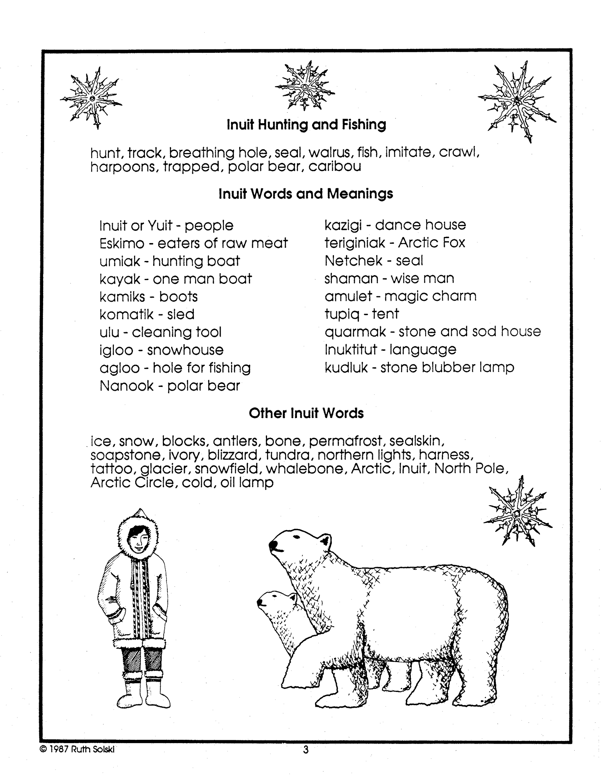 An Inuit Community Grades 3-4