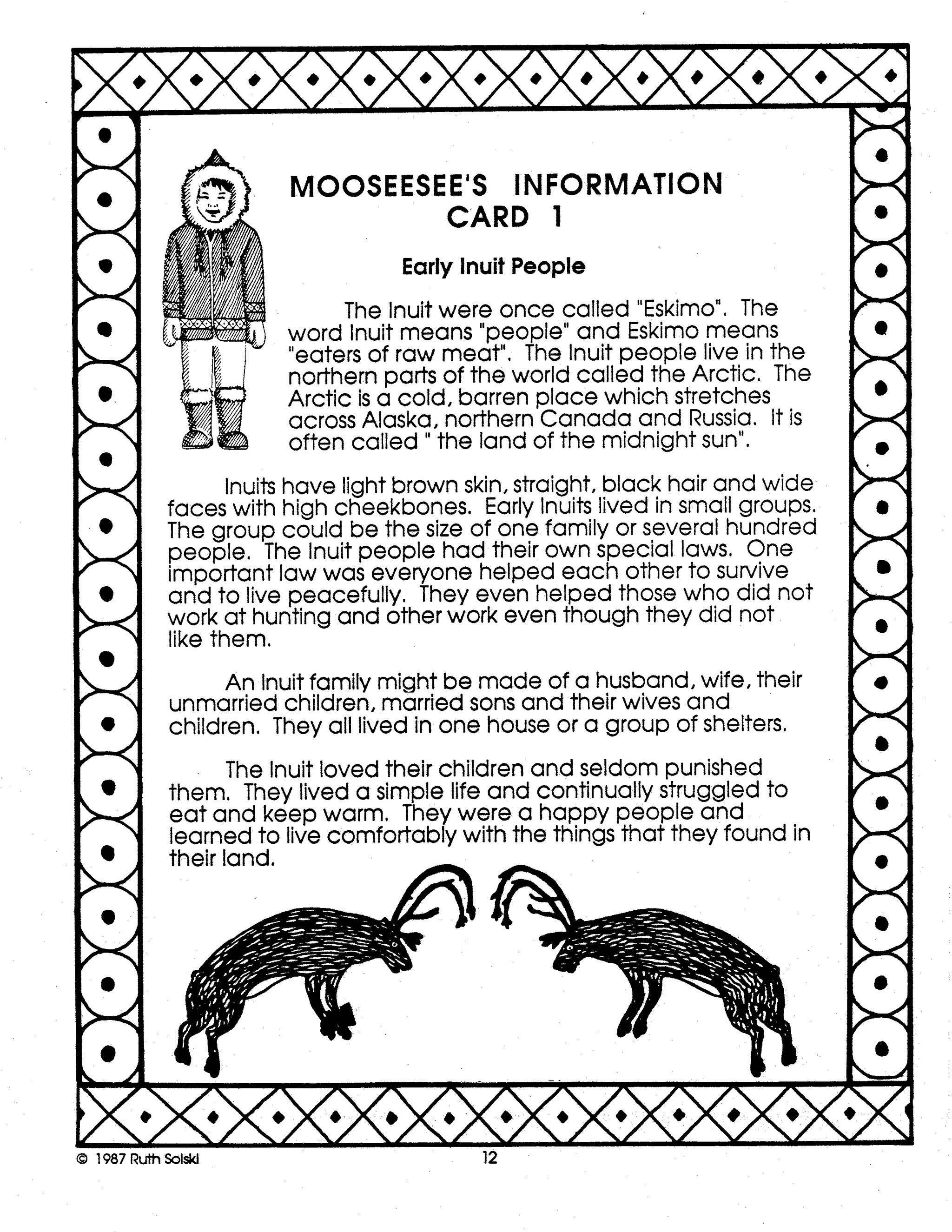 An Inuit Community Grades 3-4