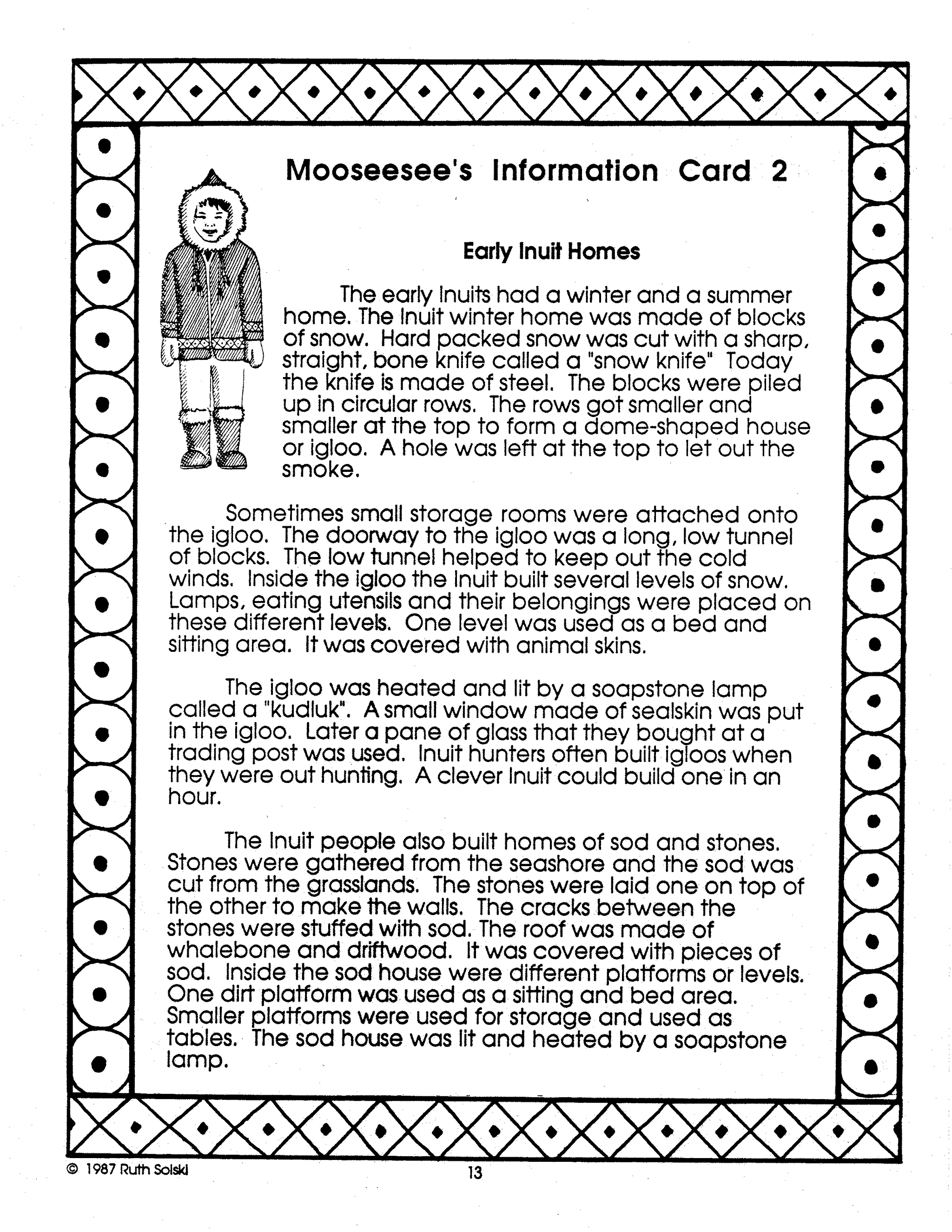 An Inuit Community Grades 3-4