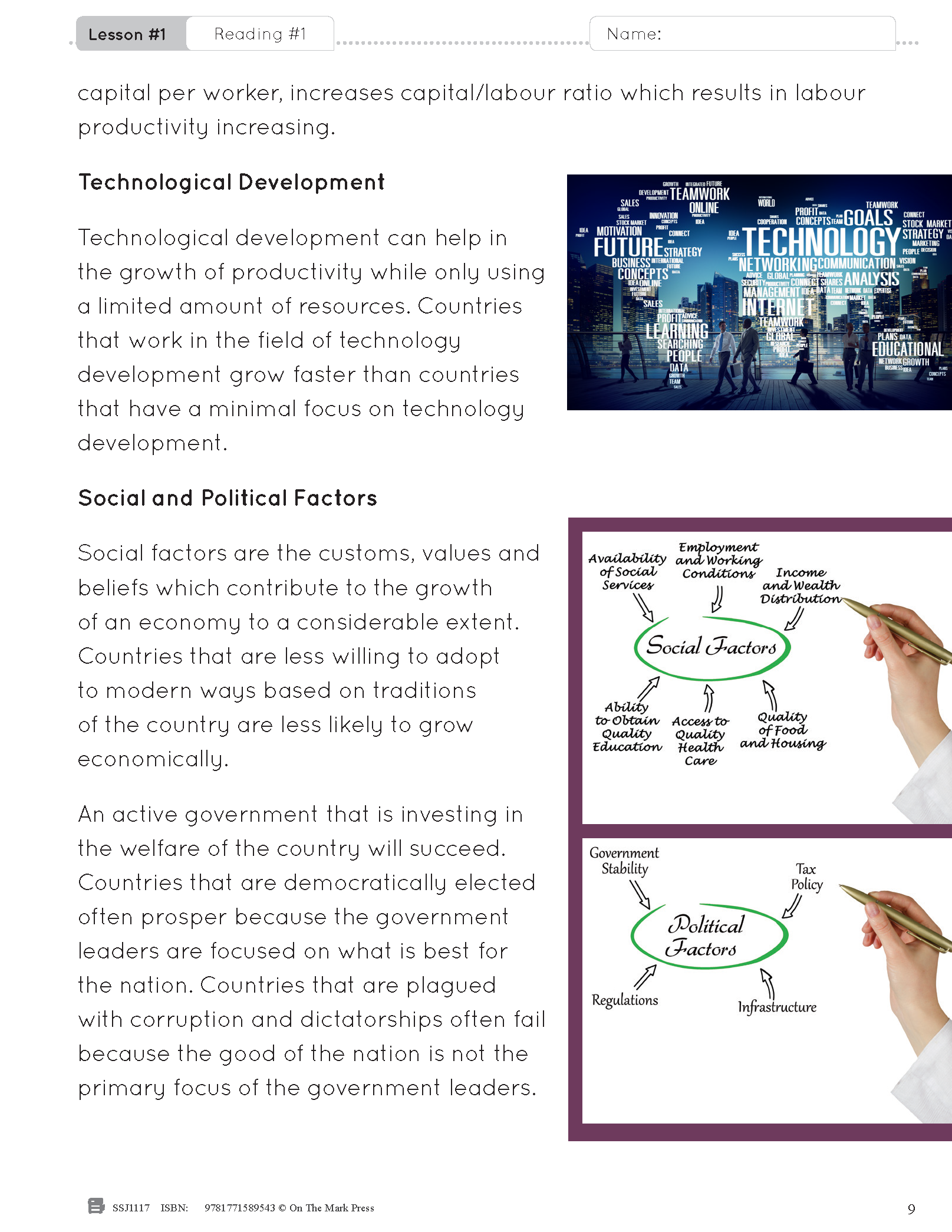 Global Inequalities: Economic Development & Quality of Life Grade 8 Ontario Curriculum