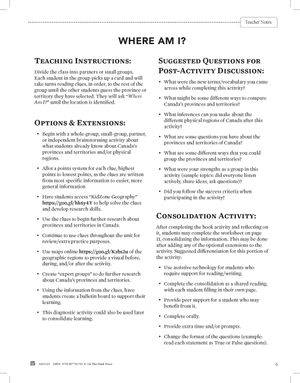 Alberta Grade 5 Social Studies: Canada: The Land, History & Stories