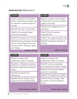 Alberta Grade 5 Social Studies: Canada: The Land, History & Stories
