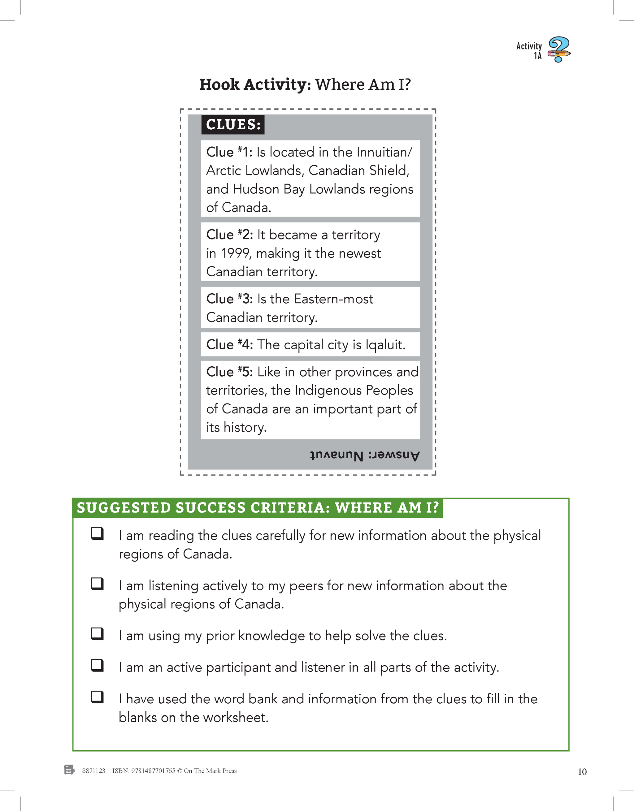 Alberta Grade 5 Social Studies: Canada: The Land, History & Stories