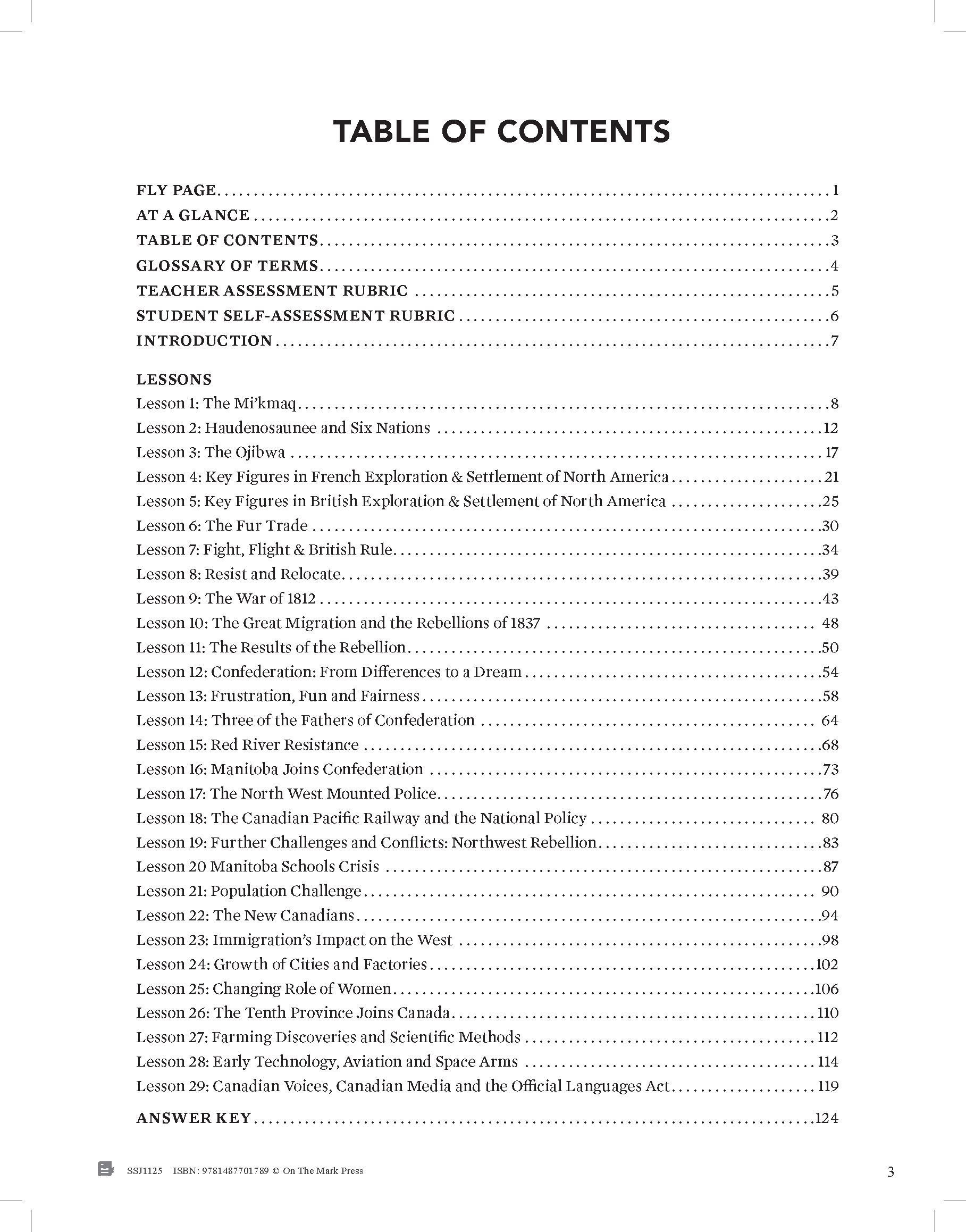 Alberta Grade 7 Social Studies: Canada: Origins, Histories & Movement of People