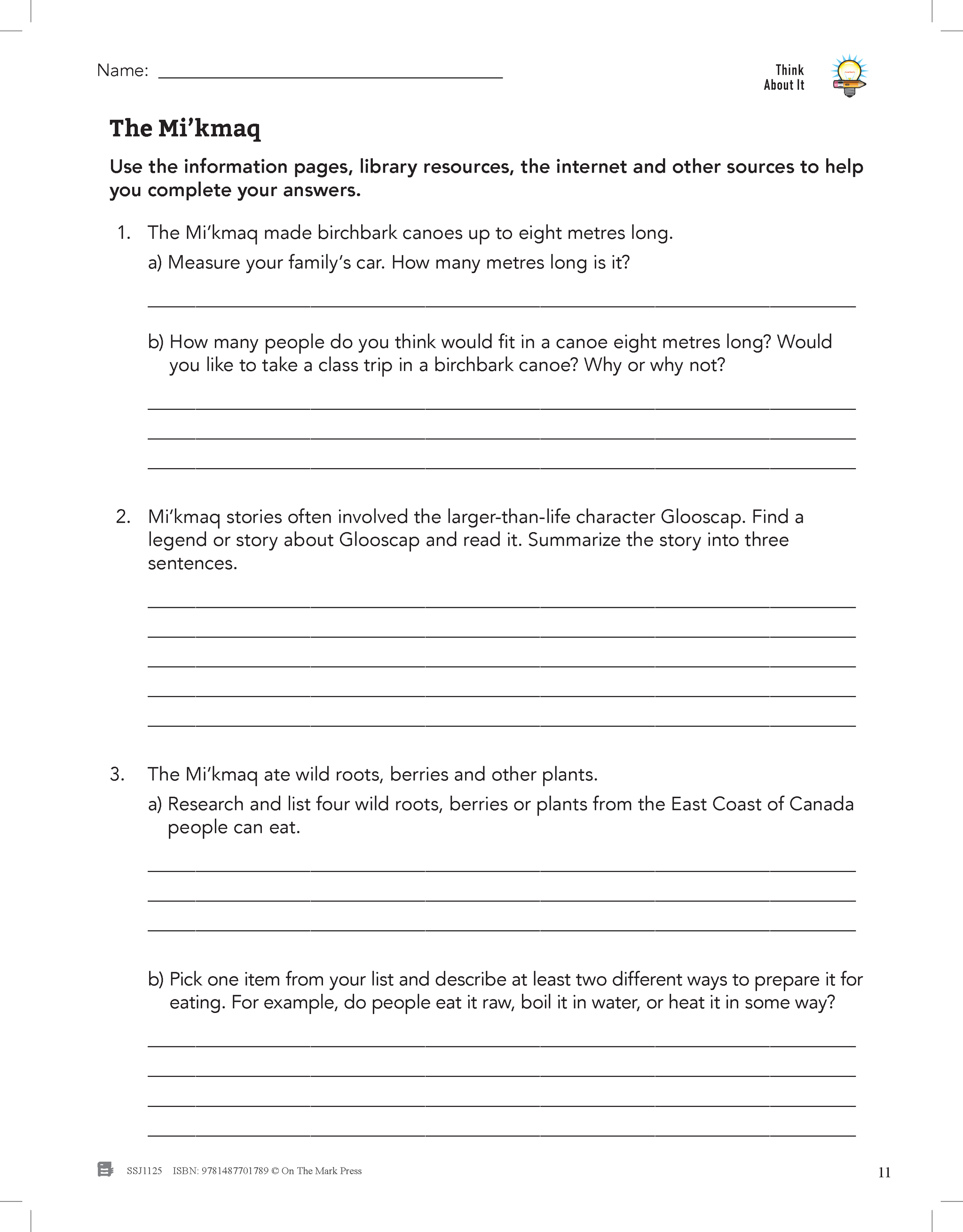 Alberta Grade 7 Social Studies: Canada: Origins, Histories & Movement of People