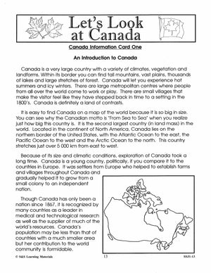 Let's Look at Canada Grades 4-6 (Canadian History)