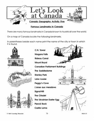 Let's Look at Canada Grades 4-6 (Canadian History)
