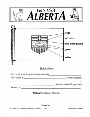 Let's Visit Alberta Grades 2-4
