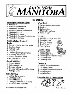 Let's Visit Manitoba Grades 2-4