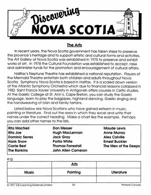 Discover Nova Scotia Grades 5-7