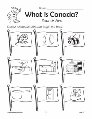 What is Canada? Grades Preschool to Kindergarten