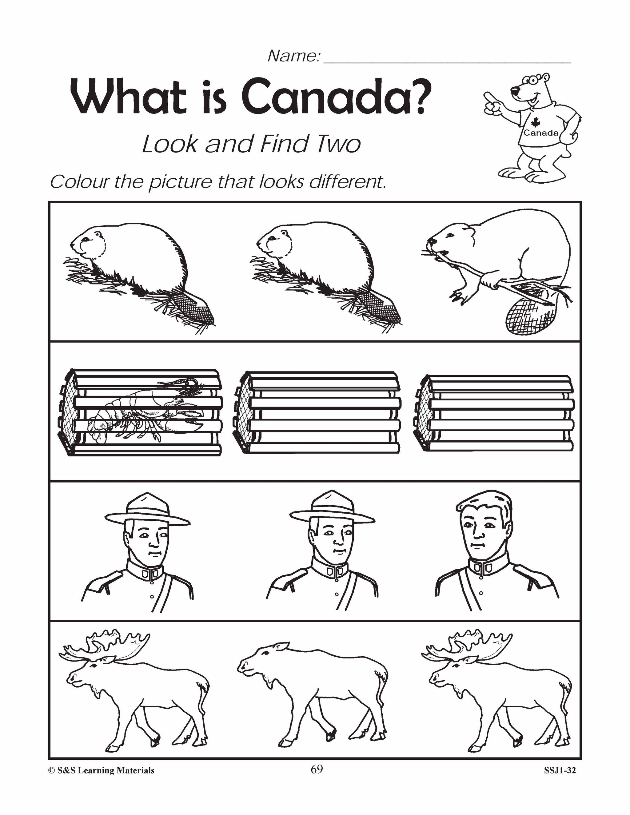 What is Canada? Grades Preschool to Kindergarten