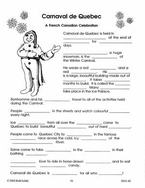 Traditions & Celebrations in Canada Grades 1-3