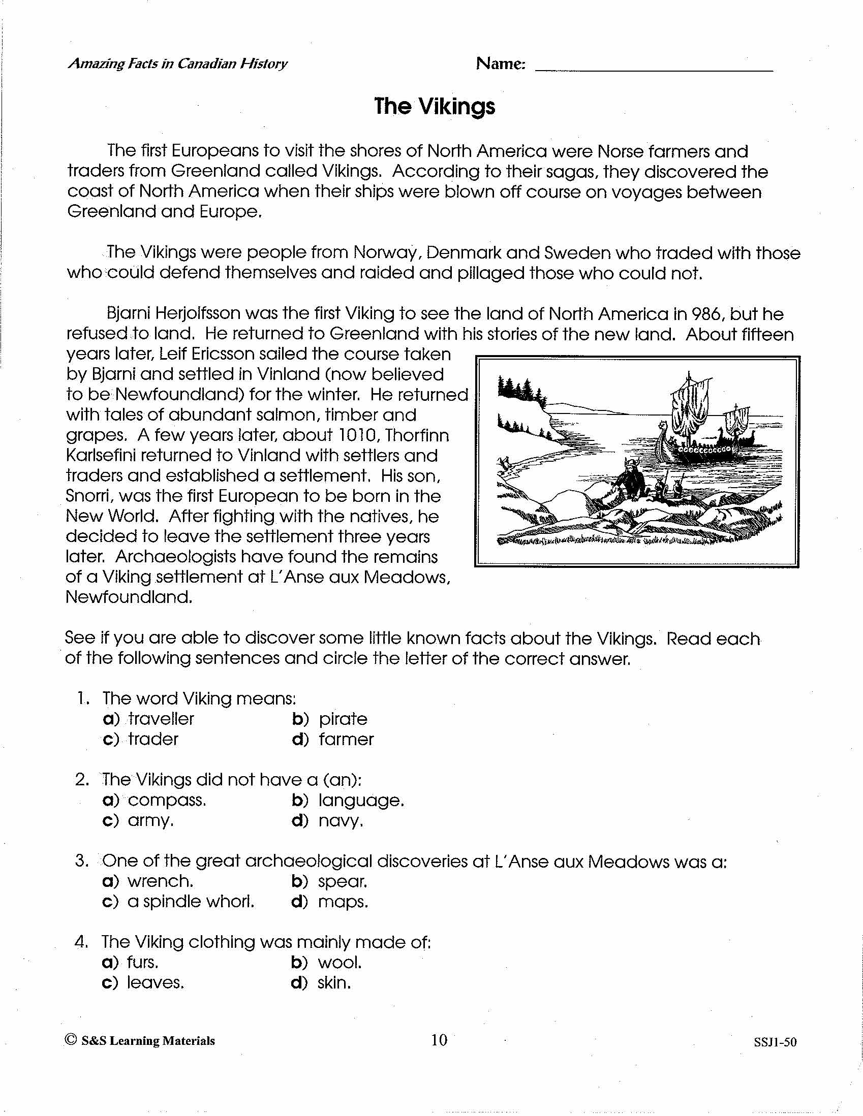 Amazing Facts in Canadian History Grades 4-6