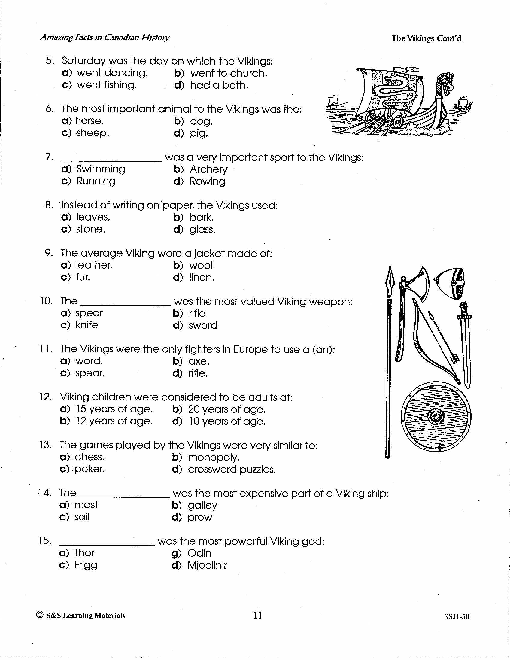 Amazing Facts in Canadian History Grades 4-6