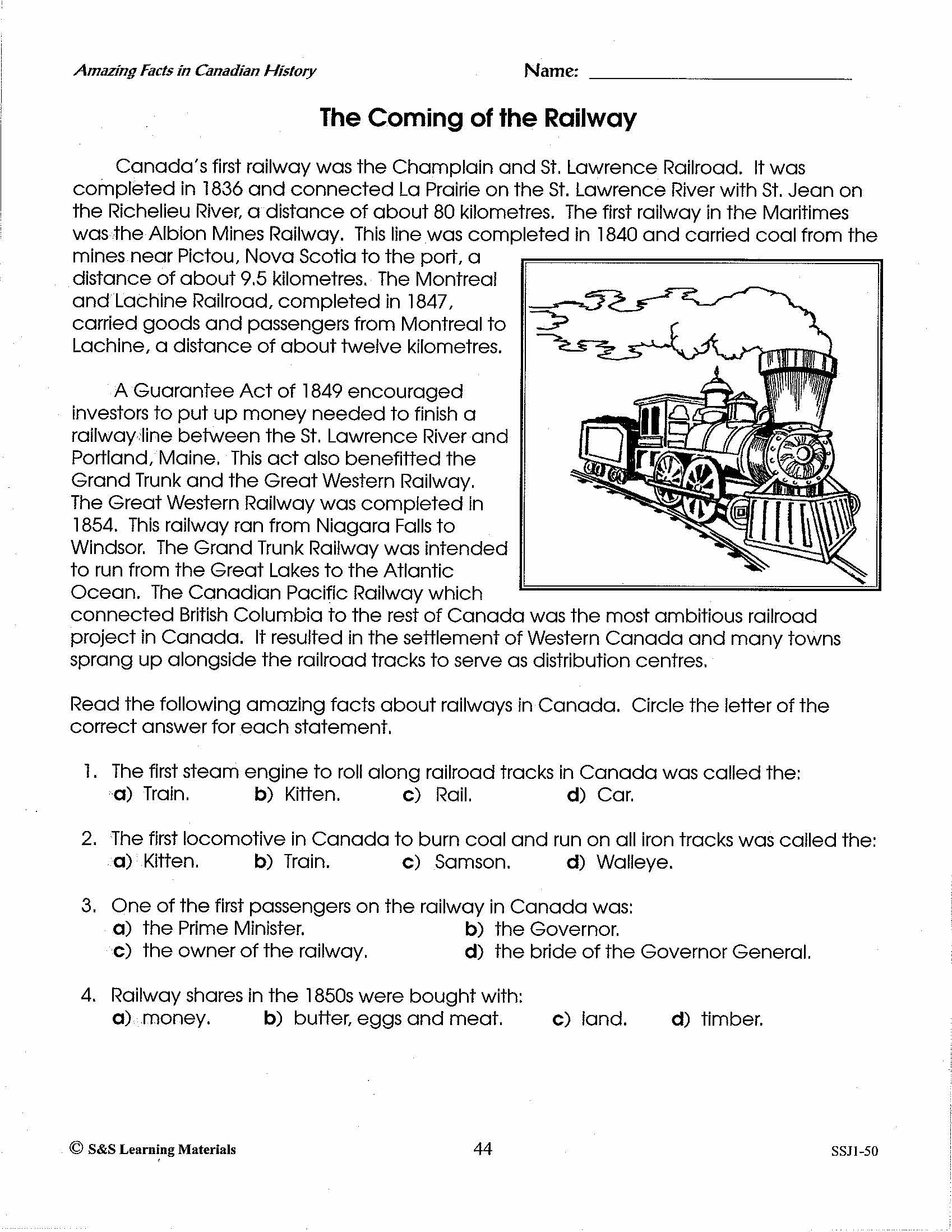 Amazing Facts in Canadian History Grades 4-6