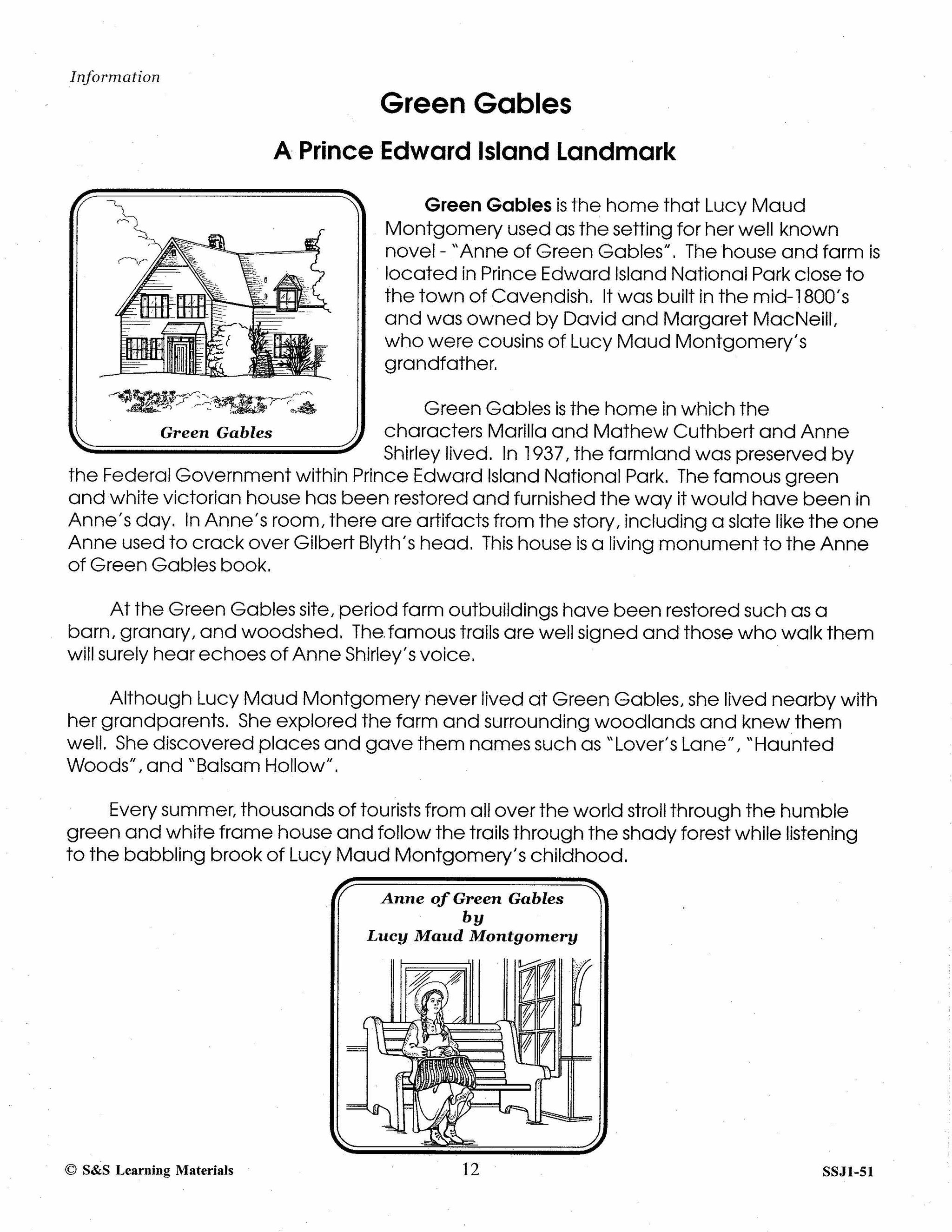 Canada's Landmarks Grades 1-3