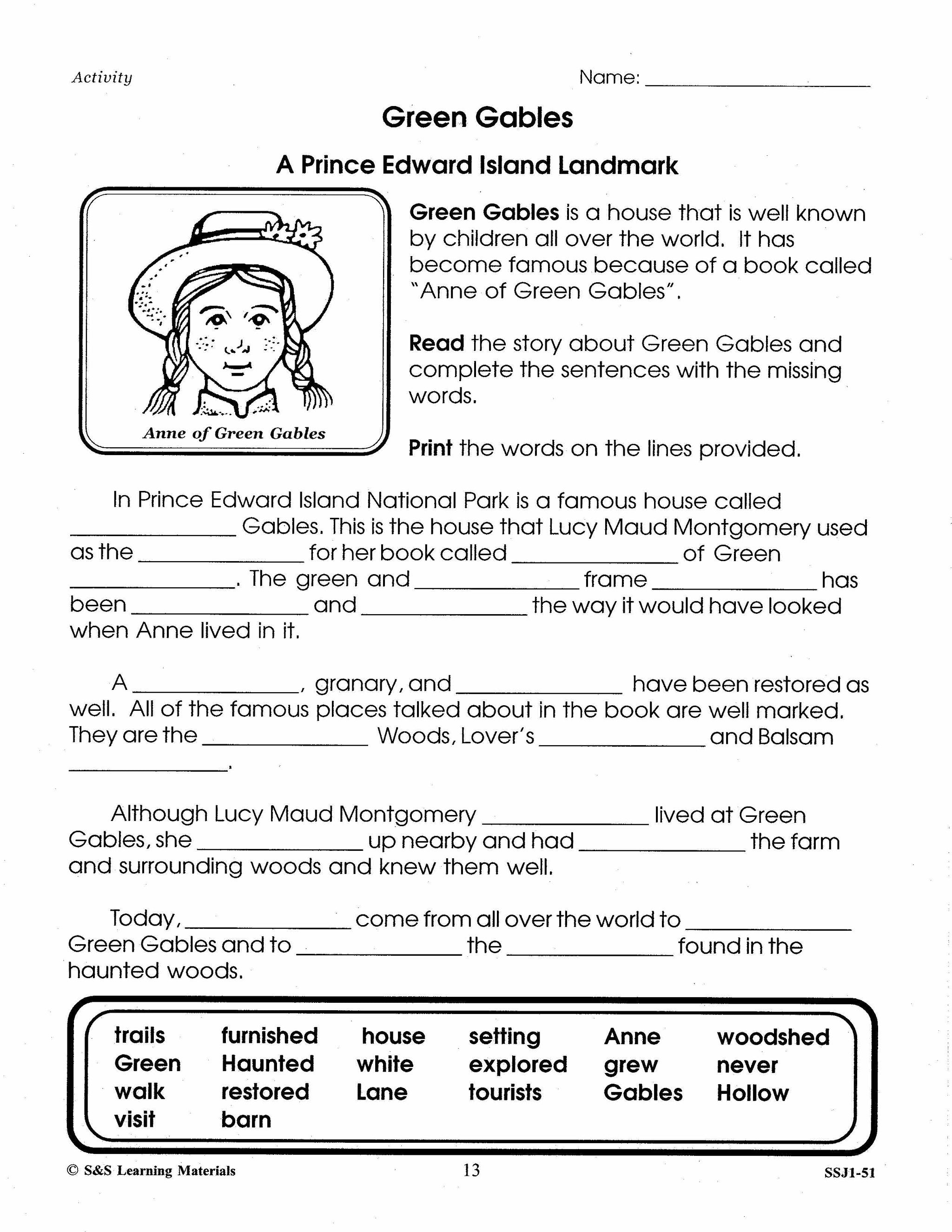 Canada's Landmarks Grades 1-3