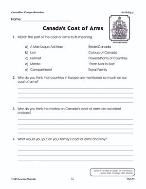 Canadian Comprehension Grades 5-6 (Fiction and NonFiction)